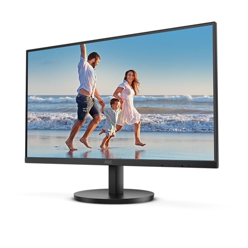 AOC 24B3HM - 24 Zoll Full HD Monitor, Adaptive Sync (1920x1080, 75 Hz, VGA, HDMI 1.4) schwarz von AOC