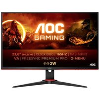 AOC 24G2SAE/BK Gaming Monitor EEK E (A - G) 60.5cm (23.8 Zoll) 1920 x 1080 Pixel 16:9 1 ms Kopfhöre von AOC