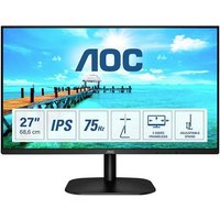 AOC 27B2DA LED-Monitor EEK E (A - G) 68.6cm (27 Zoll) 1920 x 1080 Pixel 16:9 4 ms HDMI®, DVI, VGA, von AOC