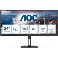 AOC CU34V5C/BK Curved Monitor 86,4 cm (34 Zoll) von AOC