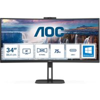 AOC CU34V5CW/BK Curved Monitor 86,4 cm (34 Zoll) von AOC