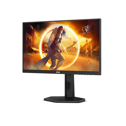 AOC Gaming 24G4X - 24 Zoll FHD Monitor, 180 Hz, 1 ms, FreeSync Prem., G-Sync comp., HDR10 (1920x1080, HDMI, DisplayPort) schwarz von AOC