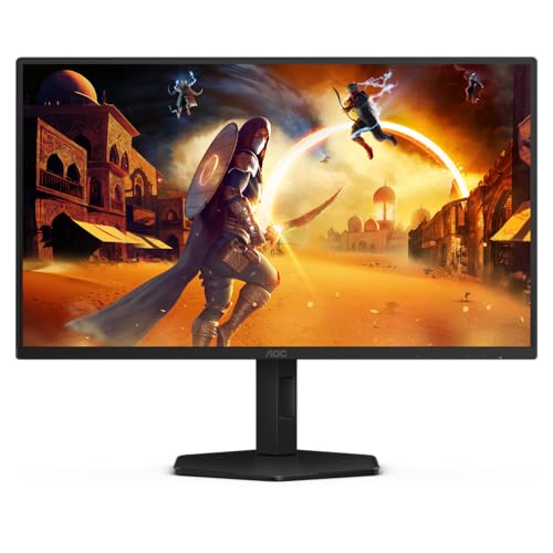 AOC Gaming 25G4SXU - 25 Zoll Full HD Monitor, 310 Hz, 1 ms, FreeSync Prem., G-Sync comp., HDR10 (1920x1080, 2X HDMI 2.0, 1x DisplayPort 1.4) schwarz grau von AOC