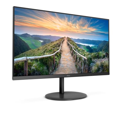 AOC U27V4EA - 27 Zoll UHD Monitor, AdaptiveSync (3840x2160, 60 Hz, HDMI 2.0, DisplayPort) schwarz von AOC