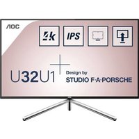 AOC U32U1 LCD-Monitor EEK G (A - G) 80cm (31.5 Zoll) 3840 x 2160 Pixel 16:9 5 ms Audio-Line-in, Audi von AOC