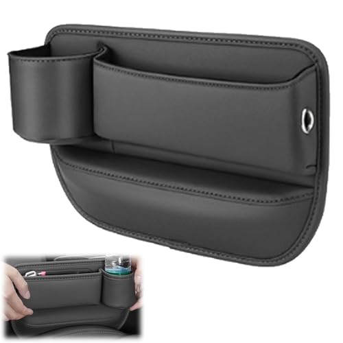 Aufbewahrungsbox für Autositze für Alfa Romeo Giulietta 145 146 147 155 156 159 164 166 SZ 4C 8C, Autositz Gap Organizer Storage Box, Seitentasche für Autositze, Auto Lagerung Box,A-Black Aufbewahrungsbox für Autositze für Alfa Romeo Giulietta 145 146 147 155 156 159 164 166 SZ 4C 8C, Autositz Gap Organizer Storage Box, Seitentasche für Autositze, Auto Lagerung Box,A-Black von AOCRXL