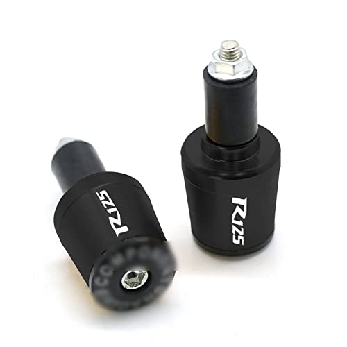 AOEO Für Yamaha YZFR125 YZFR 125 YZFR-125 YZF R125 R 125 7/8 "22MM Motorrad Universal Lenkergriffe Lenkergriff Endkappe Stecker (Farbe : Black) von AOEO