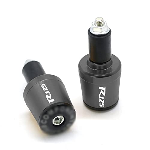 AOEO Für Yamaha YZFR125 YZFR 125 YZFR-125 YZF R125 R 125 7/8 "22MM Motorrad Universal Lenkergriffe Lenkergriff Endkappe Stecker (Farbe : Titan) von AOEO