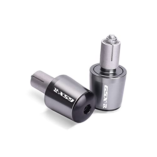 AOEO Lenkergewichte Motorrad Für S┐uzuki GSXR 600 750 1000 K1 K2 K3 K4 K5 K6 K7 K8 K9 2016-2021 Heiße Motorrad Lenkergriffe Endkappen 22mm Lenkerstecker (Farbe : Titan) von AOEO