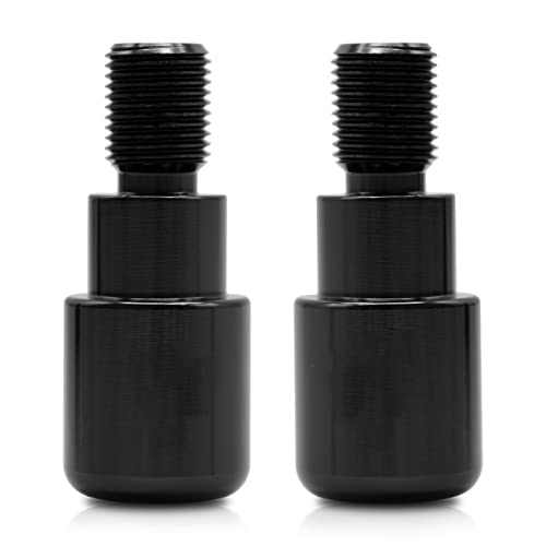 AOEO Lenkergewichte Motorrad Für Yamaha YZFR125 YZF-R125 YZFR125 2008-2013 MT07 MT09 MT10 Griff Lenkerenden Lenkergriff (Farbe : Black) von AOEO