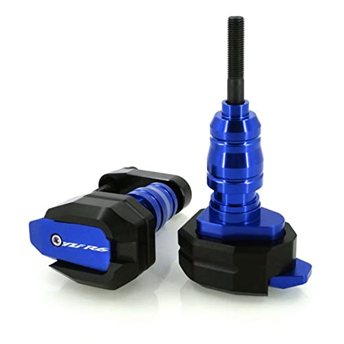 AOEO Sturzpads Motorrad Für Yamaha YZF R6 2006 2007 2008 2009 2010 2011 2012 2013 2014 2015 2016 Motorrad Sturzpad Verkleidung Guard Crash Pad Protector (Farbe : Blue) von AOEO