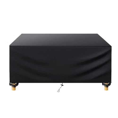 Gartenmöbel Abdeckung XXL 190 Lx 100 B x100 H Abdeckhaube Gartenmöbel,Balkonmöbel Abdeckung Wasserdicht 420d Oxford Anti-UV Abdeckplane Für Gartentische Terrassenmöbel Regenschutz und Staubfest von AOFOAE
