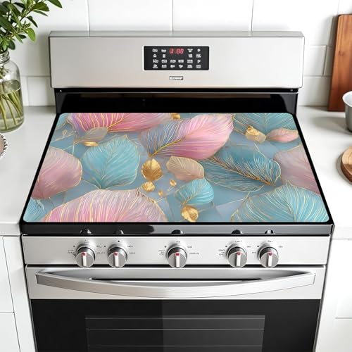 AOHMPT Multi-Design Herdabdeckplatte für Glas-/Elektroherde – 3-in-1 hitzebeständige Schutzmatte, rutschfestes Abtropfgestell, 71,1 x 50,8 cm AOHMPT Multi-Design Herdabdeckplatte für Glas-/Elektroherde – 3-in-1 hitzebeständige Schutzmatte, rutschfestes Abtropfgestell, 71,1 x 50,8 cm von AOHMPT