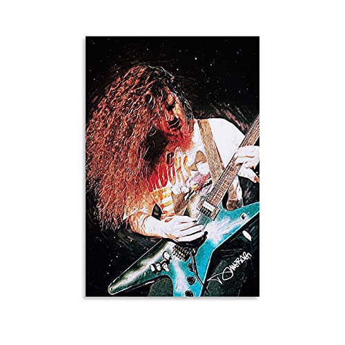 AOHOG Dimebag Darrell Poster dekorative Malerei Leinwand Wandkunst Wohnzimmer Poster Schlafzimmer Malerei 08x12inch(20x30cm) von AOHOG