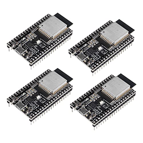 AOICRIE 4 Stück ESP32-DevKitC-Kernplatine ESP32-Entwicklungsplatine ESP32-WROOM-32D WiFi-Bluetooth-Entwicklungsplatine für IDE AOICRIE 4 Stück ESP32-DevKitC-Kernplatine ESP32-Entwicklungsplatine ESP32-WROOM-32D WiFi-Bluetooth-Entwicklungsplatine für IDE von AOICRIE