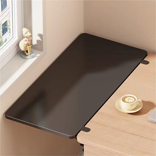 Desk extension tray, desktop extension rack without punching clip, elbow arm support of home office computer, desktop extension black, 70 * 25 * 1.2(50 * 20 * 1.2) von AOICXB