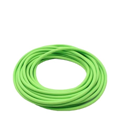 Flexibler Gummischlauch 2m Drainageschlauch aus hochelastischem Naturlatex (schwarz 1,6mm*3,2mm-4mm x 6mm)(Red,1.6 * 3.2mm) von AOICXB