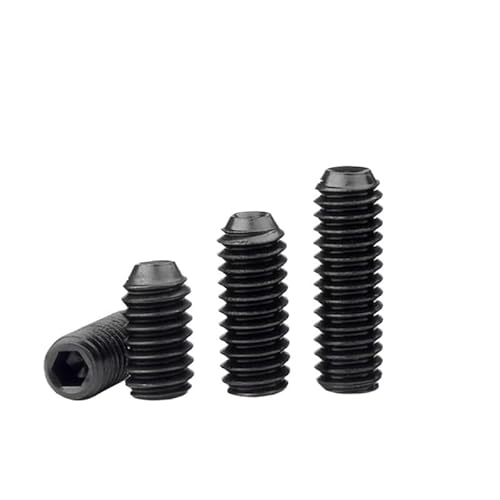 1/5/20 Stück 5/32 5/16 5/8 Zoll Klasse 12.9 Innensechskant-Ringschneide-Stellschrauben Kopfloser konkaver Endbolzen(1-2,5 32-32(20pcs)) von AOIMBNQC