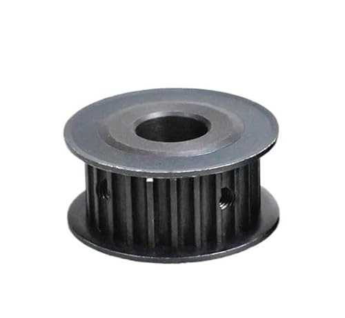 1 Stück Synchronriemenscheibe HTD5M 25 Zähne S45C Stahlschlitzbreite 16/21 Industrielle Getrieberiemenscheibe AF/BF Spot 25T Zahnriemenscheibe(12mm-keyway4x1.8-AF,Belt 20mm) von AOIMBNQC
