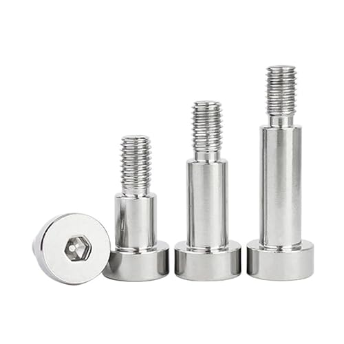 1 stücke M6 M8 M10 304 Stianless Stahl Innensechskant Kappe Kopf Schulter Rollenlager Schraube Bolzen(12x40xM10) von AOIMBNQC