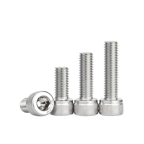 10/20 Stück 0-80, 2-56, 6-32, 8-32 Gewinde 304 Edelstahl Sechskant Innensechskantschraube UNF-Schraube(3-8,6-32(10pcs)) von AOIMBNQC