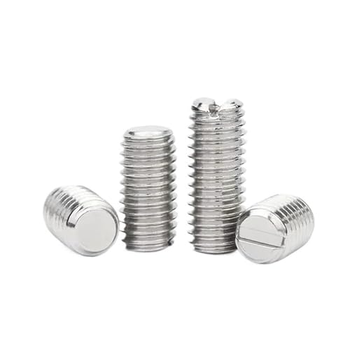10 STÜCKE M2 M2.5 M3 M4 304 Edelstahl Schlitzkopf Stellschraube(3mm,M2-10pcs) von AOIMBNQC
