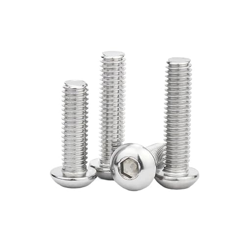 1PC M8 M10 M12 M16 304 Edelstahl Rundkopf Innensechskantschrauben(45mm,M16-1pcs) von AOIMBNQC