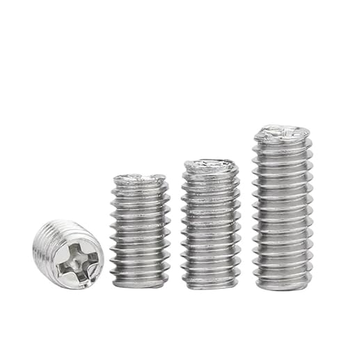 30 stücke M2 .5 M3 M4 304 Edelstahl Kopf Stellschraube Flache Spitze Set Madenschraube(2mm,M2-30pcs) von AOIMBNQC