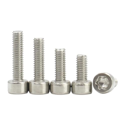 5/10 STÜCKE M4 M5 M6 M8 304 Edelstahlkopfschrauben Torx-Inbusschrauben Maschinenschrauben(35mm,M5 10pc) von AOIMBNQC