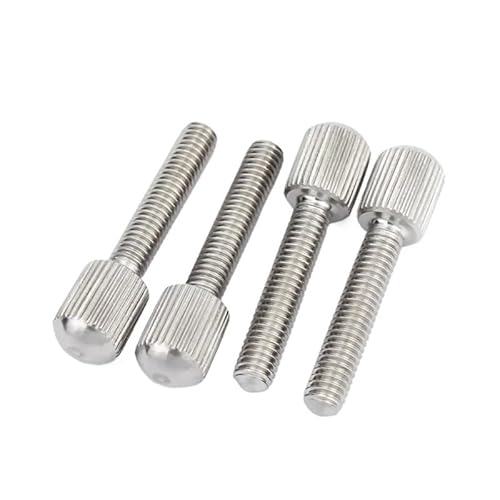 5 Stück M2 M3 M4 M5 M6 304 Edelstahl Rändelschraube mit kleinem Kopf(M5x20(5pcs)) von AOIMBNQC