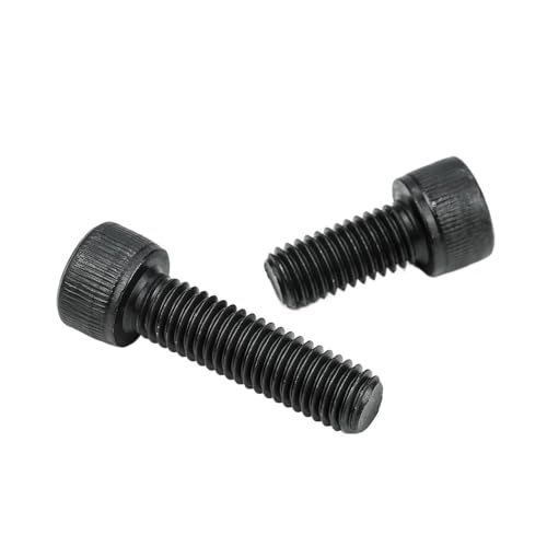 50 STÜCKE M1.4 M1.6 M2 Innensechskantschrauben Schrauben 12.9 Kohlenstoffstahl Inbusschraube DIN912(16mm,M2 50pcs) von AOIMBNQC