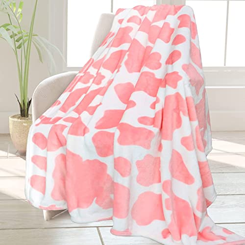 AOKILE Kuh Decke Kuhmuster Kuscheldecke flauschig super weich Flanell Kuscheldecke Super Soft Fleecedecke Sofadecke Überwurf Decke Tagesdecke, Sofadecke & Wohnzimmer geeignet von AOKILE