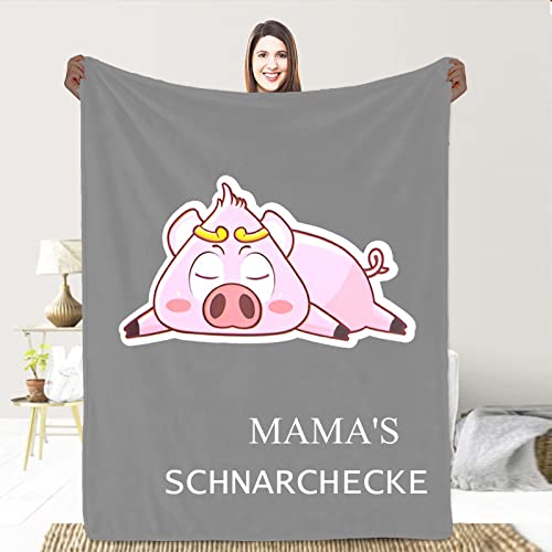 AOKILE Kuscheldecke Flauschige Personalisierte Geschenke Faultier Decke An Meine Mama,Super Weiche Flanelldecke Wohndecke,Geschenke für Mama zum Geburtstag Muttertag Mama Geschenk von AOKILE