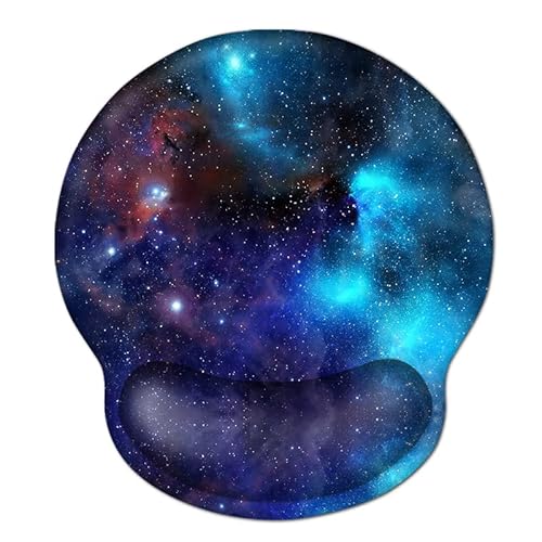 AOKSUNOVA Mauspad mit Gelkissen Mousepad mit Handauflage Ergonomisches Mauspad mit Motiv Galaxy AOKSUNOVA Mauspad mit Gelkissen Mousepad mit Handauflage Ergonomisches Mauspad mit Motiv Galaxy von AOKSUNOVA