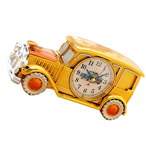 AOKWAWALIY 1Stk Auto Model Digitaler Kinderwecker Retro-Wecker Wohnakzente Vintage Wohnkultur Auto- Ornament Desktop- für Kinder Jahrgang Uhr Dekorationen Student von AOKWAWALIY