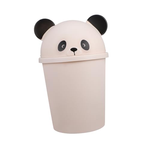 AOKWAWALIY Panda-mülleimer Süßer Papierkorb Mülleimer Für Papierkorb Kann Müllcontainer Bin Papierkorb Für Mädchen Abfalleimer Im Badezimmer Mülleimer Im Plastik Haushalt Büro Outdoor-hund von AOKWAWALIY