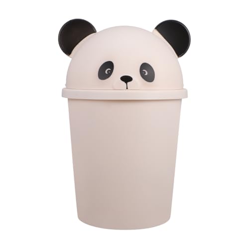 AOKWAWALIY Panda-mülleimer Süßer Papierkorb Mülleimer Für Papierkorb Kann Müllcontainer Bin Papierkorb Für Mädchen Abfalleimer Im Badezimmer Mülleimer Im Plastik Haushalt Büro Outdoor-hund von AOKWAWALIY