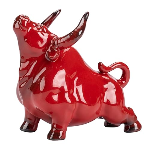 Ornamente Rinder Sammelfiguren Neujahr Ochse Statue Keramik Bulls Figuren Ochse Desktop Ornament Reichtum Tischplatte Miniaturen Keramik Statue Keramik Büro Vintage Ornamente Rinder Sammelfiguren Neujahr Ochse Statue Keramik Bulls Figuren Ochse Desktop Ornament Reichtum Tischplatte Miniaturen Keramik Statue Keramik Büro Vintage von AOKWAWALIY