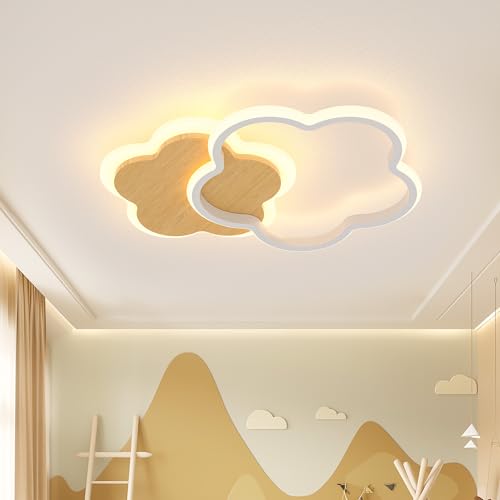 AOLED LED Deckenleuchte Kinderzimmer Deckenlampe Blumenform Bambus Deckenbeleuchtung 27W Dimmbar mit Fernbedienung Deckenleuchten für Kinder Schlafzimmerlampe Babyzimmer Mit Nachtlichtfunktion 40cm AOLED LED Deckenleuchte Kinderzimmer Deckenlampe Blumenform Bambus Deckenbeleuchtung 27W Dimmbar mit Fernbedienung Deckenleuchten für Kinder Schlafzimmerlampe Babyzimmer Mit Nachtlichtfunktion 40cm von AOLED