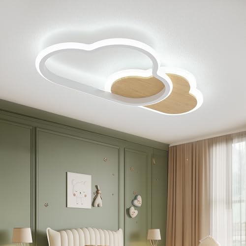 AOLED LED Deckenleuchte Kinderzimmer Deckenlampe wolken Bambus Deckenbeleuchtung 31W Dimmbar mit Fernbedienung Deckenleuchten für Kinder Schlafzimmerlampe Babyzimmer Mit Nachtlichtfunktion 50cm AOLED LED Deckenleuchte Kinderzimmer Deckenlampe wolken Bambus Deckenbeleuchtung 31W Dimmbar mit Fernbedienung Deckenleuchten für Kinder Schlafzimmerlampe Babyzimmer Mit Nachtlichtfunktion 50cm von AOLED