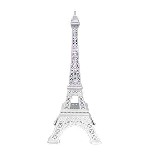 AOLI Figuren-Statue, Landkratzer-Modell, Eiffelturm, Frankreich, 18 cm, Weiß von AOLI