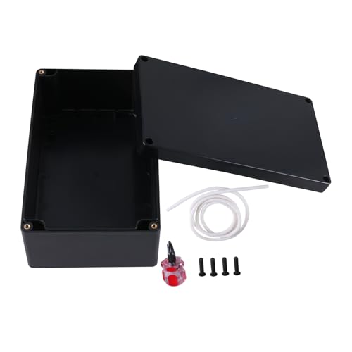 AOMIKITSTU Elektronik Anschlussdose IP65, 1 Stück Wasserdichte Elektronische Abzweigdose, 200×120×75 mm Elektrischer Verteilerdose, Anschlusskasten Gehäuse für Thermostatboxen von AOMIKITSTU