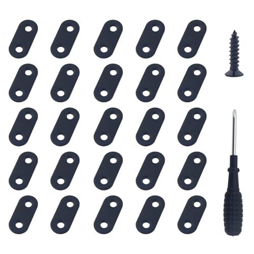 AOMIKITSTU Flachverbinder Edelstahl 25 Stück, 36*16mm Verbinder Metall, Flacheisen Gelocht, Verbindungsblech, Klappbare Verbinder, Verbindungsplatten, Flachverbinder mit Schrauben, Verbindungsplatte AOMIKITSTU Flachverbinder Edelstahl 25 Stück, 36*16mm Verbinder Metall, Flacheisen Gelocht, Verbindungsblech, Klappbare Verbinder, Verbindungsplatten, Flachverbinder mit Schrauben, Verbindungsplatte von AOMIKITSTU