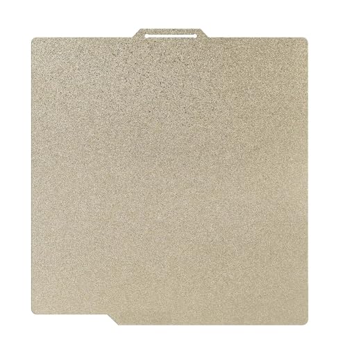 AOMUWKE 3D Printer PEI Spring Steel Build Plate for Bambu Lab P1P, 3D Printer Double Side Texture PEI Plate for Bambu Lab X1,P1P, P1S, A1 257x257mm von AOMUWKE