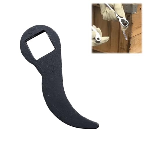 Brecheisenschlüssel-Adapter, Crowbar Adapter Head Tools, Brecheisen-Adapterköpfe Werkzeuge für 1/2 Zoll Ratschen, Ratschen-Hebelköpfe Drop Pry Bar Crowbar Tools für enge Platzverhältnisse Brecheisenschlüssel-Adapter, Crowbar Adapter Head Tools, Brecheisen-Adapterköpfe Werkzeuge für 1/2 Zoll Ratschen, Ratschen-Hebelköpfe Drop Pry Bar Crowbar Tools für enge Platzverhältnisse von AOMiGT