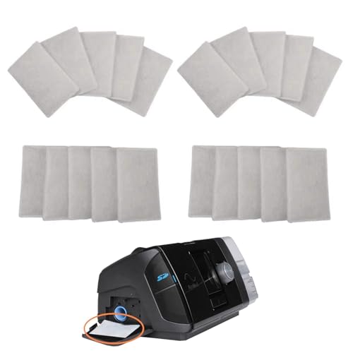 CPAP-Filter, 20 Stück Packung Wegwerfbar CPAP Filter Wegwerfbar Luftfilter, Premium-Einweg-Universal-Ersatzfilter CPAP-Filter Für AirSense 10, AirCurve 10-S9-AirStart-Serie CPAP-Geräte von AOMiGT