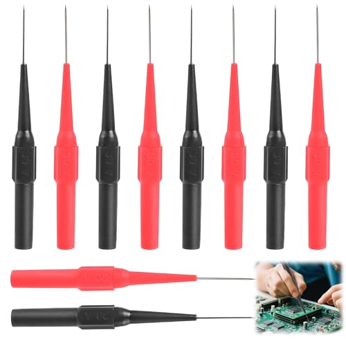 10 Stück Multimeter Messspitzen,Messspitzen,Messspitzen Für Multimeter,Prüfspitzen Für Multimeter,0.7 Mm Testsonde Piercing Nadel Sonde Prüfspitze Für Messung Elektrisch Industrie 10 Stück Multimeter Messspitzen,Messspitzen,Messspitzen Für Multimeter,Prüfspitzen Für Multimeter,0.7 Mm Testsonde Piercing Nadel Sonde Prüfspitze Für Messung Elektrisch Industrie von AONAYO