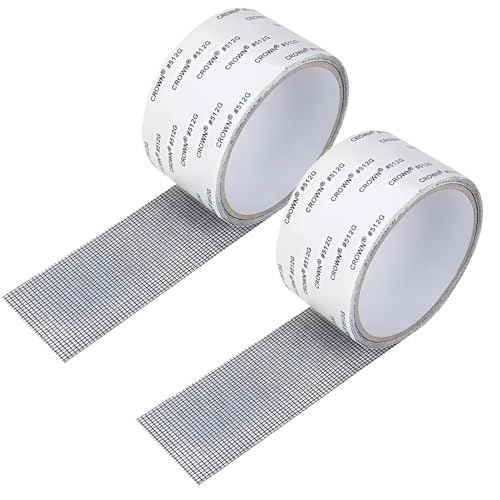 2 Rollen Fliegengitter Reparatur Set,5 Cm X 2 M Fliegengitter Reparatur Klebeband,Stark Selbstklebend Fliegengitter Reparatur Pflaster,Insektenschutz Reparaturset,Geeignet Zum Reparieren Von LöChern 2 Rollen Fliegengitter Reparatur Set,5 Cm X 2 M Fliegengitter Reparatur Klebeband,Stark Selbstklebend Fliegengitter Reparatur Pflaster,Insektenschutz Reparaturset,Geeignet Zum Reparieren Von LöChern von AONAYO