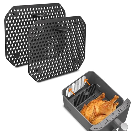 2 Stück Spritzschutz Zubehör Für Ninja Double Stack Xl Sl400eu Und Sl300eu,Silikon Fettspritzschutz Kompatibe,Für Ninja Airfryer Double Stack Sl400eu Und Sl300eu Spülmaschinengeeignet Hältheizspirale 2 Stück Spritzschutz Zubehör Für Ninja Double Stack Xl Sl400eu Und Sl300eu,Silikon Fettspritzschutz Kompatibe,Für Ninja Airfryer Double Stack Sl400eu Und Sl300eu Spülmaschinengeeignet Hältheizspirale von AONAYO