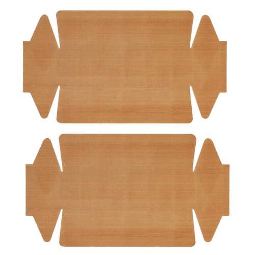 2er Set Dauerbackfolie,Backfolie Wiederverwendbar,Wiederverwendbares Backpapier,Backpapier Kastenform,Dauerbackfolie Für Backblech,Hitzebeständig Antihaftbeschichtet Spülmaschinenfest von AONAYO